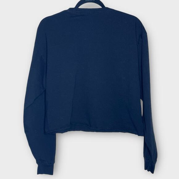 DEATH ROW RECORDS Snoop Dogg Doggystyle Black crop graphic long sleeve tee Large - Picture 2 of 3